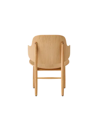 The Penguin Wooden Lounge Chair van Audo Copenhagen in Natural Oak – productfoto 4 van 7