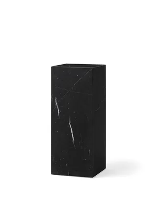 Plinth Pedestal by Audo Copenhagen in Sand Kunis Breccia – product photo 7 of 10