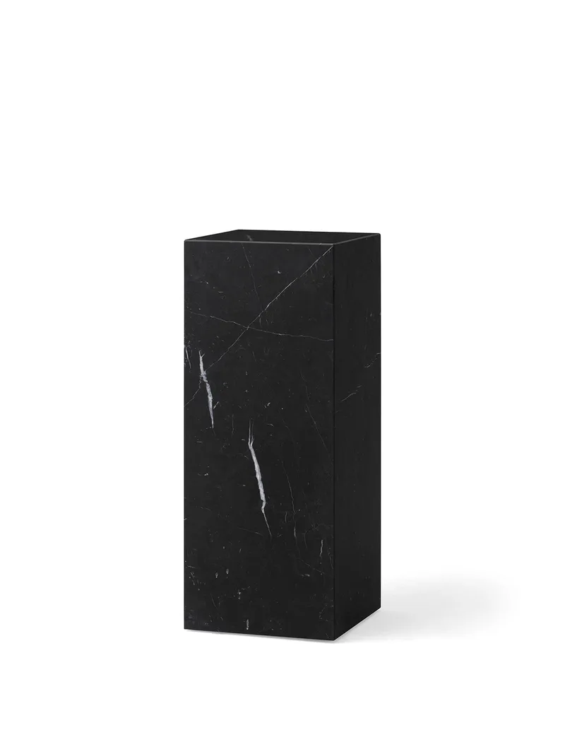 Plinth Pedestal by Audo Copenhagen in Sand Kunis Breccia – product photo 7 of 10