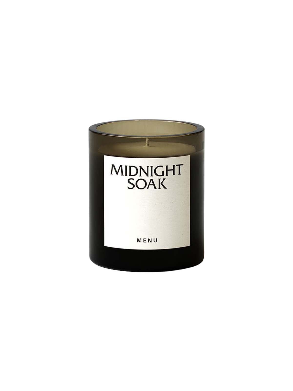 Olfacte Scented Candle van Audo Copenhagen in 235 g / Poured glass candle, Midnight Soak – productfoto