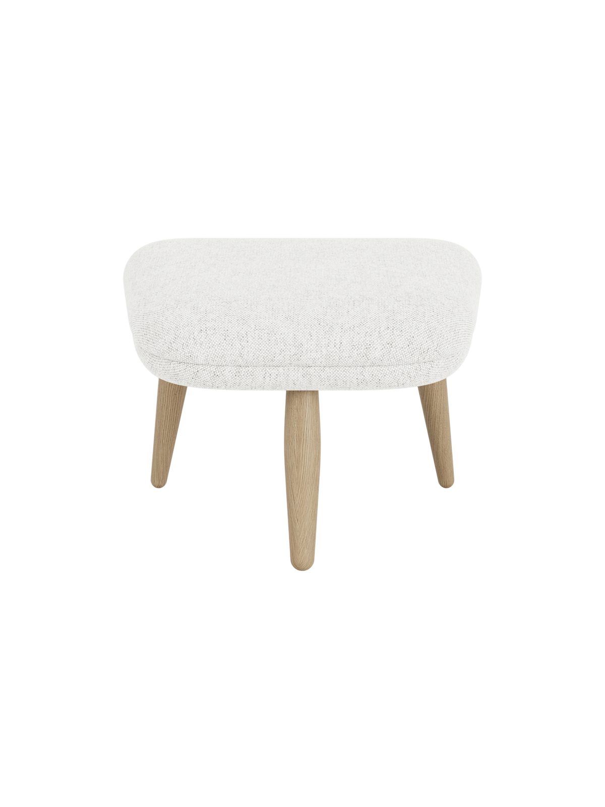 Oda Ottoman van Audo Copenhagen in Natural Oak, Hallingdal 65 0110 – productfoto