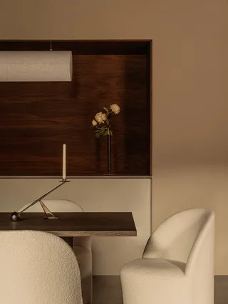 Interconnect Candle Holder, Small van Audo Copenhagen in Stainless Steel – sfeerfoto 7 van 16