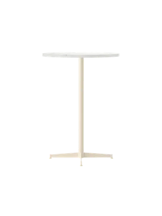 Nook Bar Table van Audo Copenhagen in 70 × 60 cm, Ivory, Kunis Breccia Stone – productfoto 1 van 43
