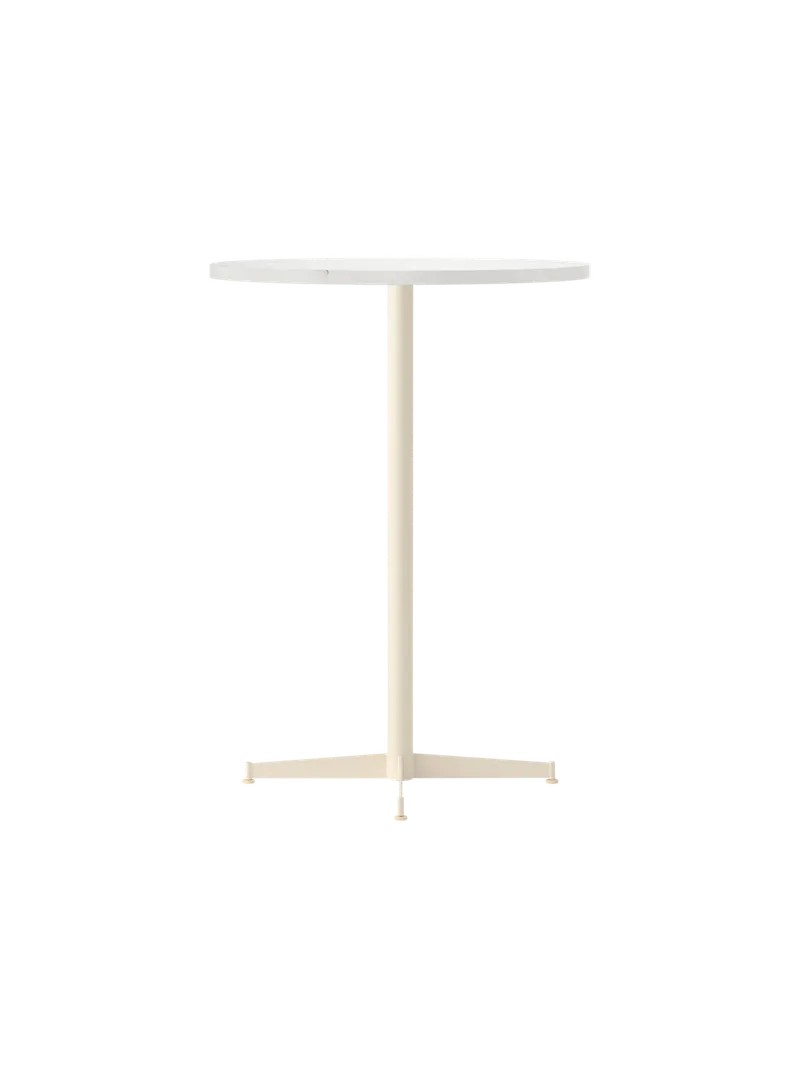 Nook Bar Table van Audo Copenhagen in 70 × 60 cm, Ivory, Kunis Breccia Stone – productfoto 1 van 43