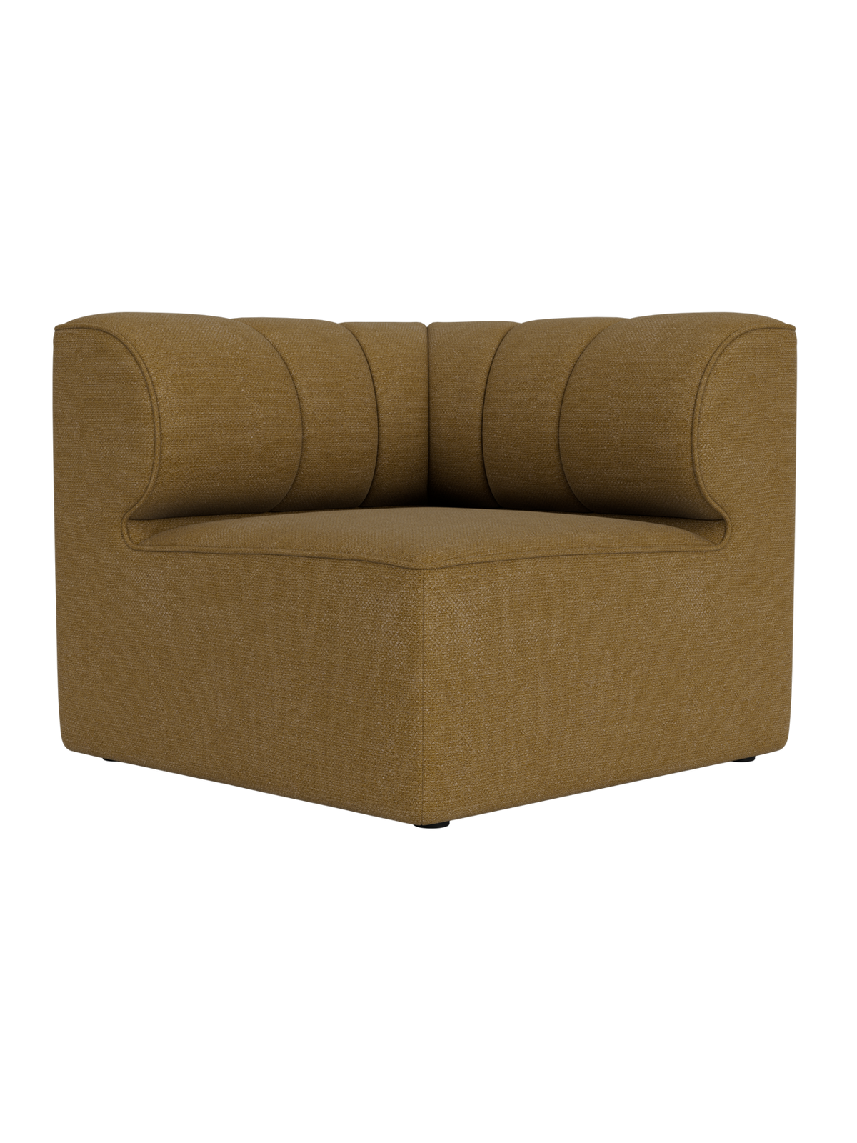 Eave Seamline Modular Sofa by Audo Copenhagen in Left Corner, Audo Bouclé 06, 86, Corner – product photo