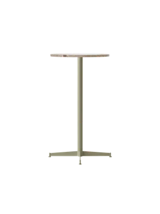 Nook Bar Table van Audo Copenhagen in 70 × 60 cm, Ivory, Kunis Breccia Stone – productfoto 38 van 43