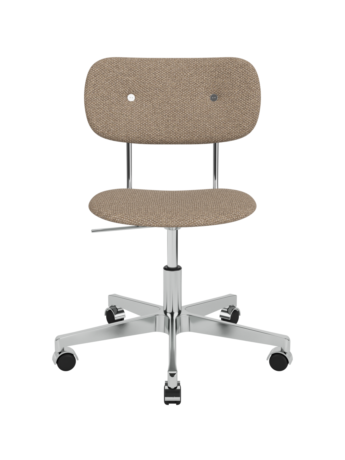 Co Task Chair by Audo Copenhagen in Logan Flint, Fully Upholstered, Aluminium base – product photo