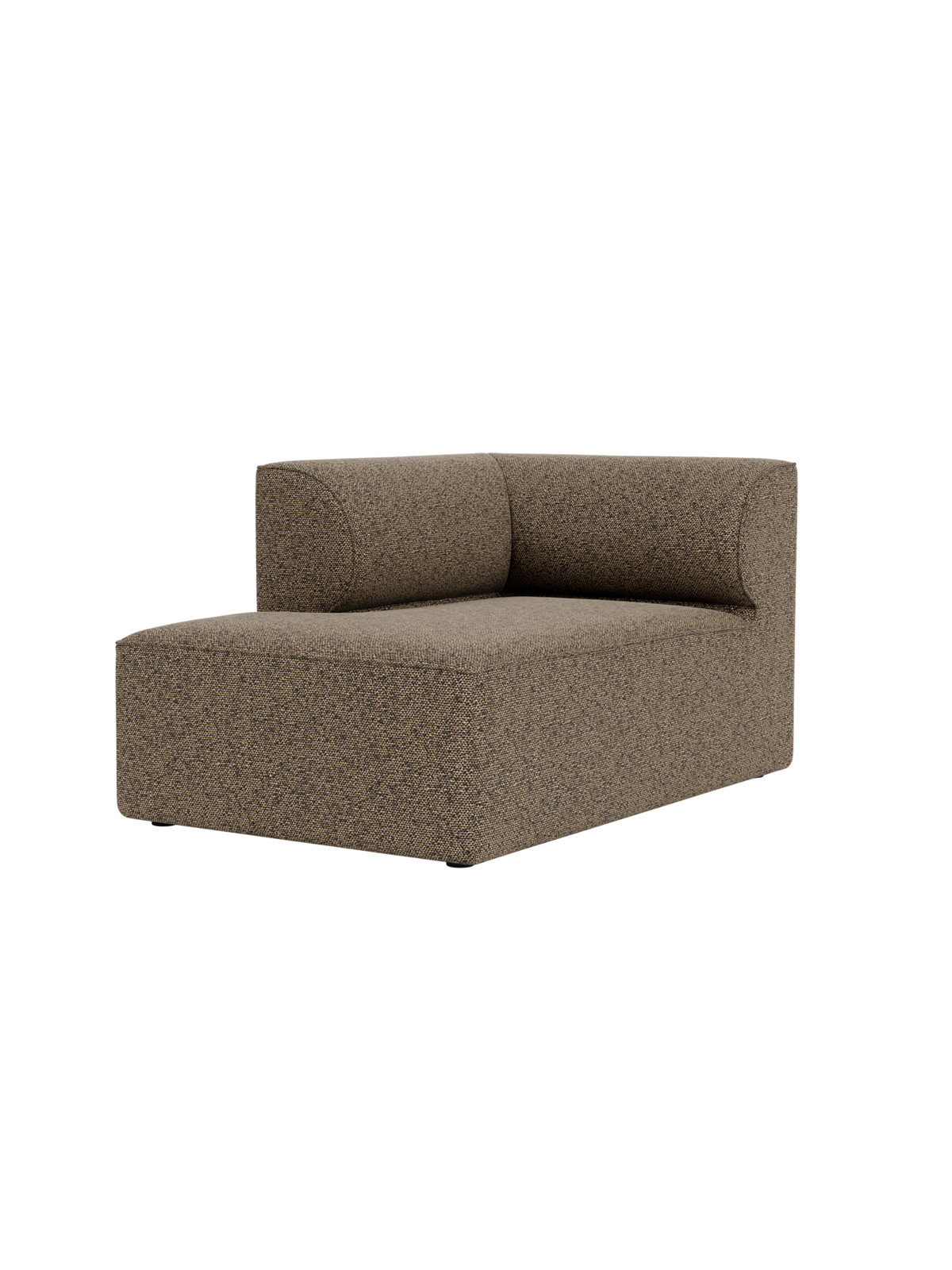 Eave Modular Sofa by Audo Copenhagen in Left Chaise Longue, Safire 001, 86, Chaise Longue – product photo