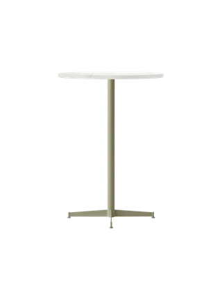 Nook Bar Table van Audo Copenhagen in 70 × 60 cm, Ivory, Kunis Breccia Stone – productfoto 6 van 43