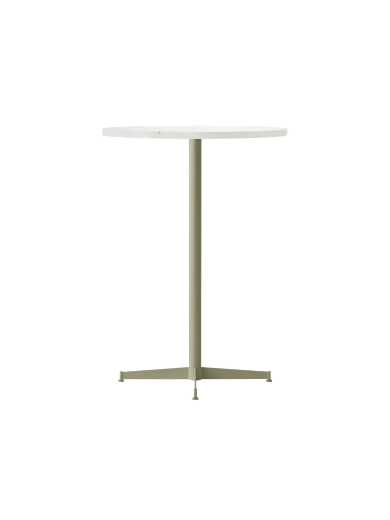 Nook Bar Table van Audo Copenhagen in 70 × 60 cm, Ivory, Kunis Breccia Stone – productfoto 6 van 43