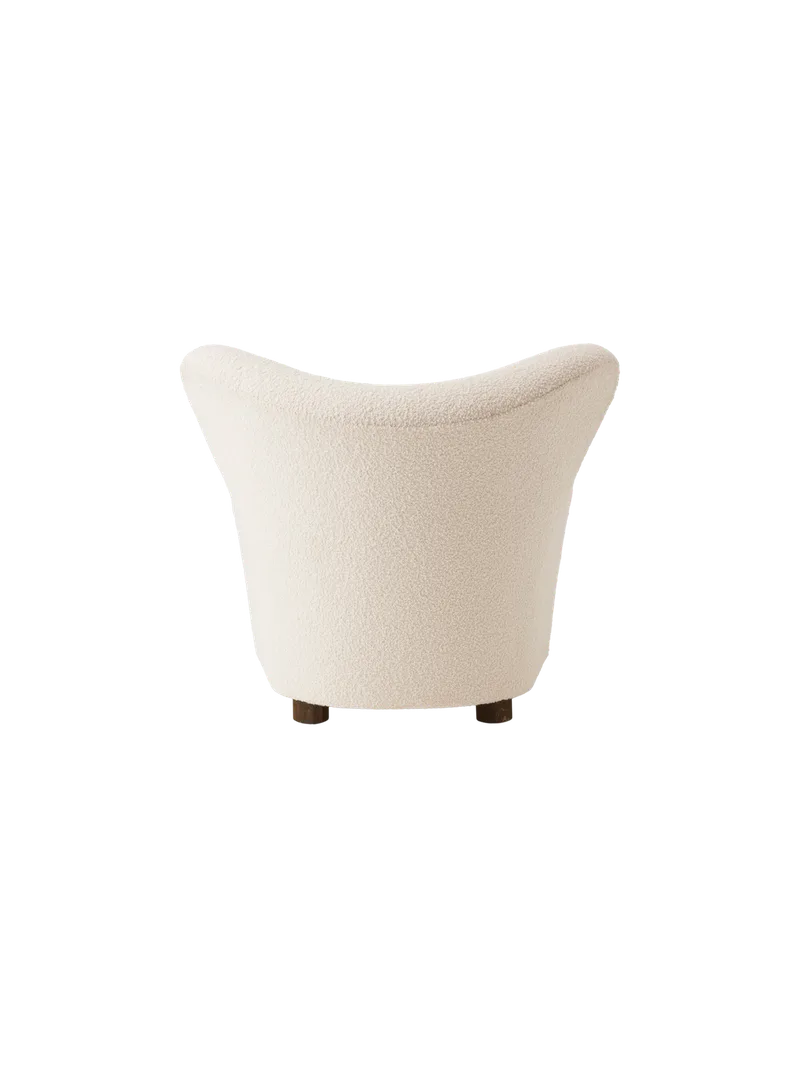 The Tired Man Lounge Chair by Audo Copenhagen in Natural Oak, Baena 15, Textile – product photo 18 of 21