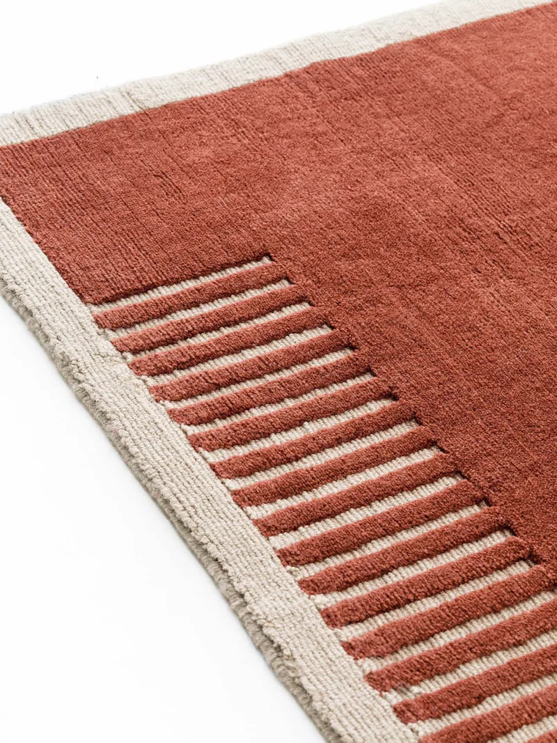Duomo Rug van Audo Copenhagen in 200x300 cm, Limestone Beige – sfeerfoto 4 van 10
