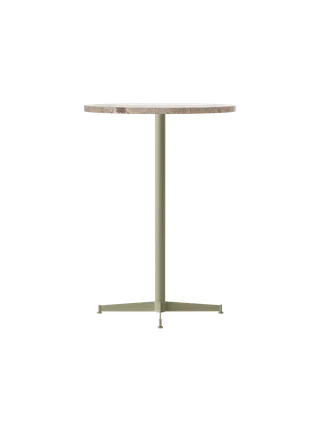 Nook Bar Table van Audo Copenhagen in 70 × 60 cm, Ivory, Kunis Breccia Stone – productfoto 9 van 43