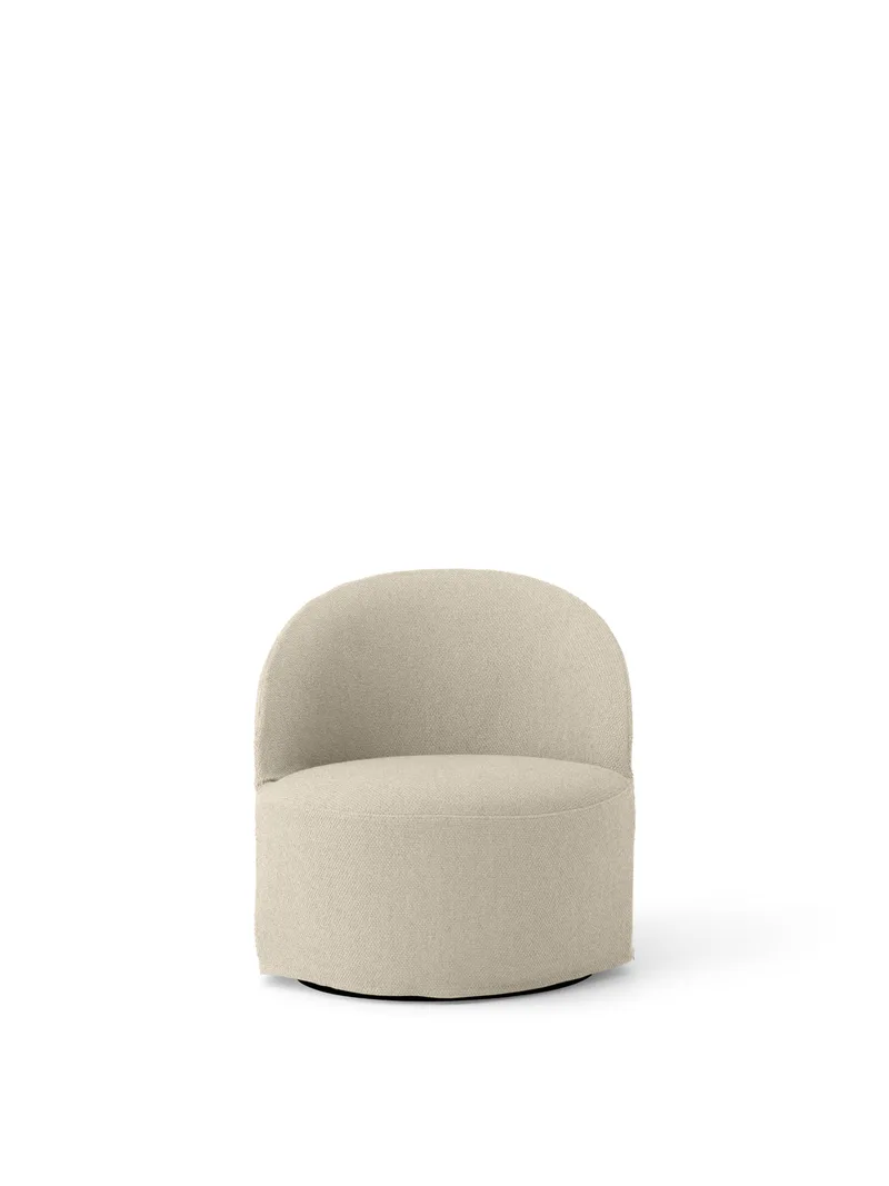 Tearoom Lounge Chair, w. Swivel w. Loose Cover van Audo Copenhagen in Logan Jasmine – productfoto 2 van 8