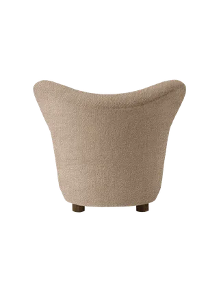 The Tired Man Lounge Chair by Audo Copenhagen in Natural Oak, Baena 15, Textile – product photo 12 of 21