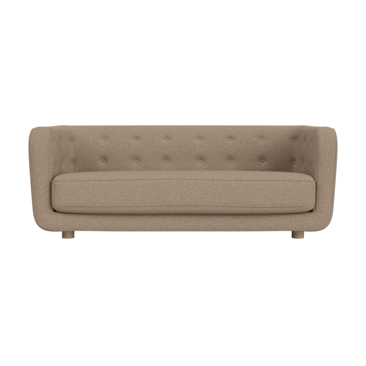 Vilhelm Sofa van Audo Copenhagen in Natural Oak, Logan Flint – productfoto