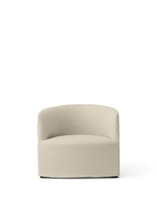 Tearoom Lounge Chair, w. Loose Cover van Audo Copenhagen in Logan Jasmine – productfoto 4 van 9