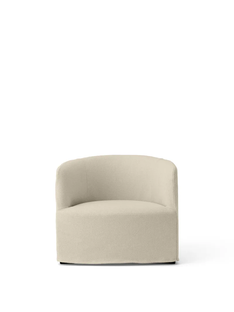 Tearoom Lounge Chair, w. Loose Cover van Audo Copenhagen in Logan Jasmine – productfoto 4 van 9