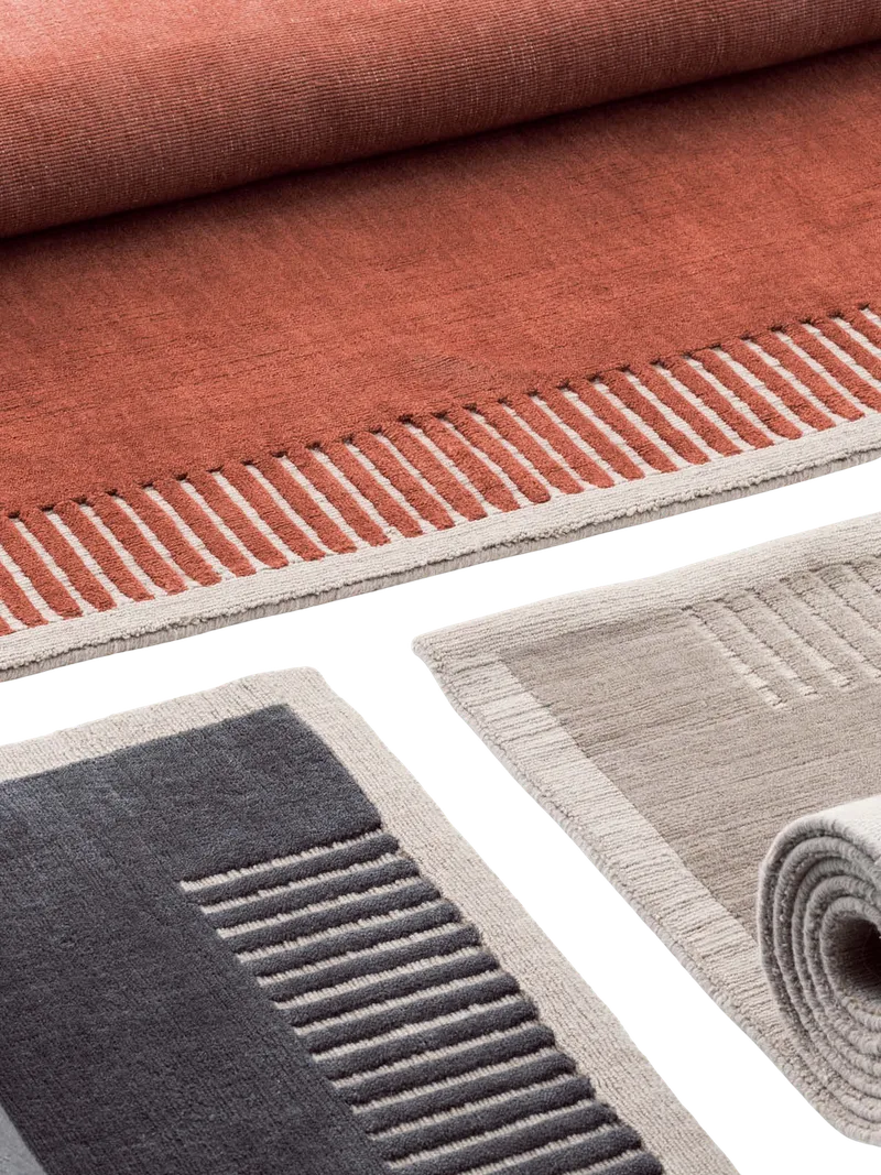 Duomo Rug van Audo Copenhagen in 200x300 cm, Limestone Beige – sfeerfoto 7 van 10