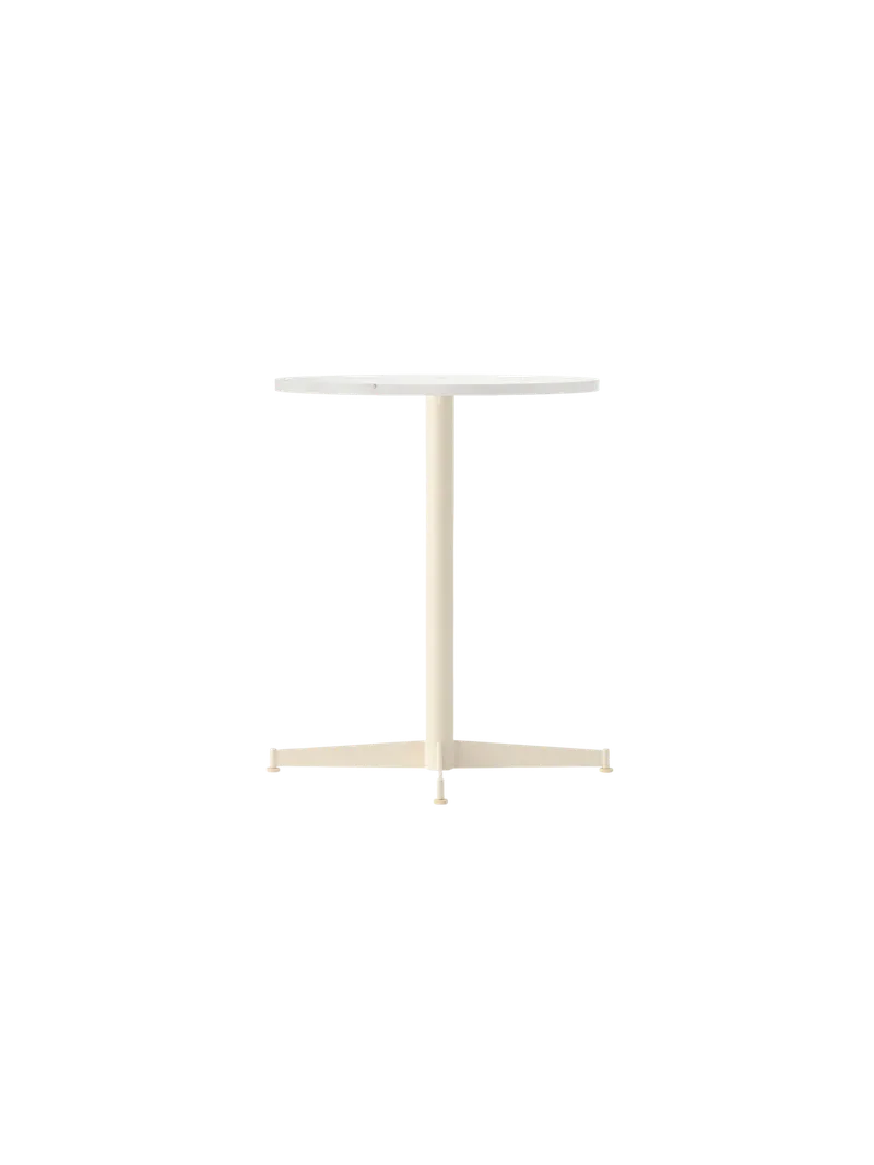 Nook Dining Table van Audo Copenhagen in Ø80 cm, Ivory, Kunis Breccia Stone – productfoto 38 van 47