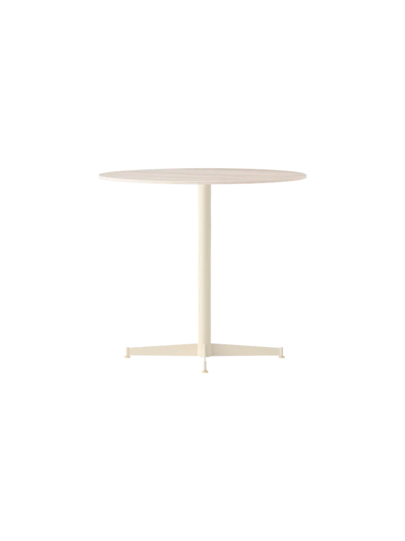 Nook Dining Table van Audo Copenhagen in Ø80 cm, Ivory, Kunis Breccia Stone – productfoto 1 van 47