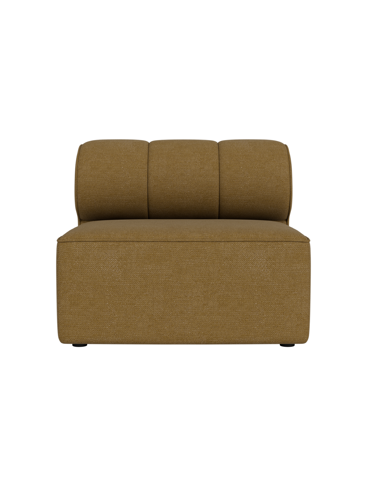 Eave Seamline Modular Sofa von Audo Copenhagen in Audo Bouclé 06, 86, Open Section – Produktfoto