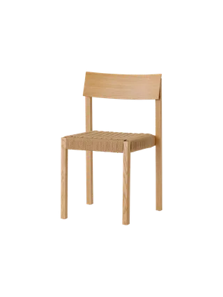 Mauro Dining Chair van Audo Copenhagen in Wood Seat, Natural Oak – productfoto 7 van 28