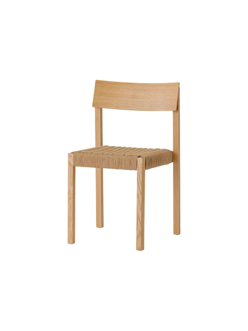 Mauro Dining Chair van Audo Copenhagen in Wood Seat, Natural Oak – productfoto 7 van 28