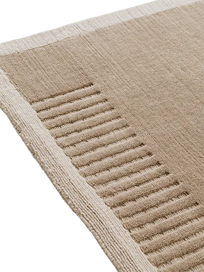 Duomo Rug van Audo Copenhagen in 200x300 cm, Limestone Beige – productfoto 8 van 10