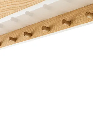 Epoch Shelf with Rack by Audo Copenhagen in Natural Oak – interior photo 2 of 9