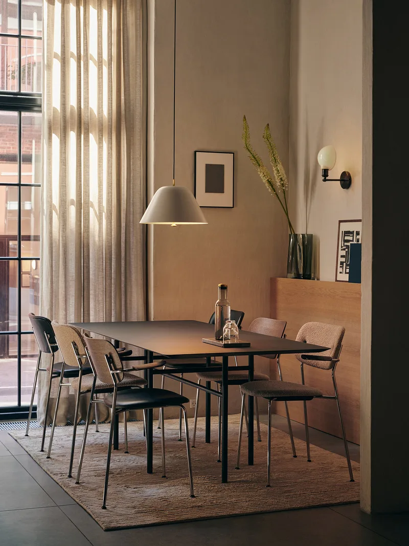Houkime Rug Midnight Blue by Audo Copenhagen in 170x240 cm, Midnight Blue – interior photo 1 of 2