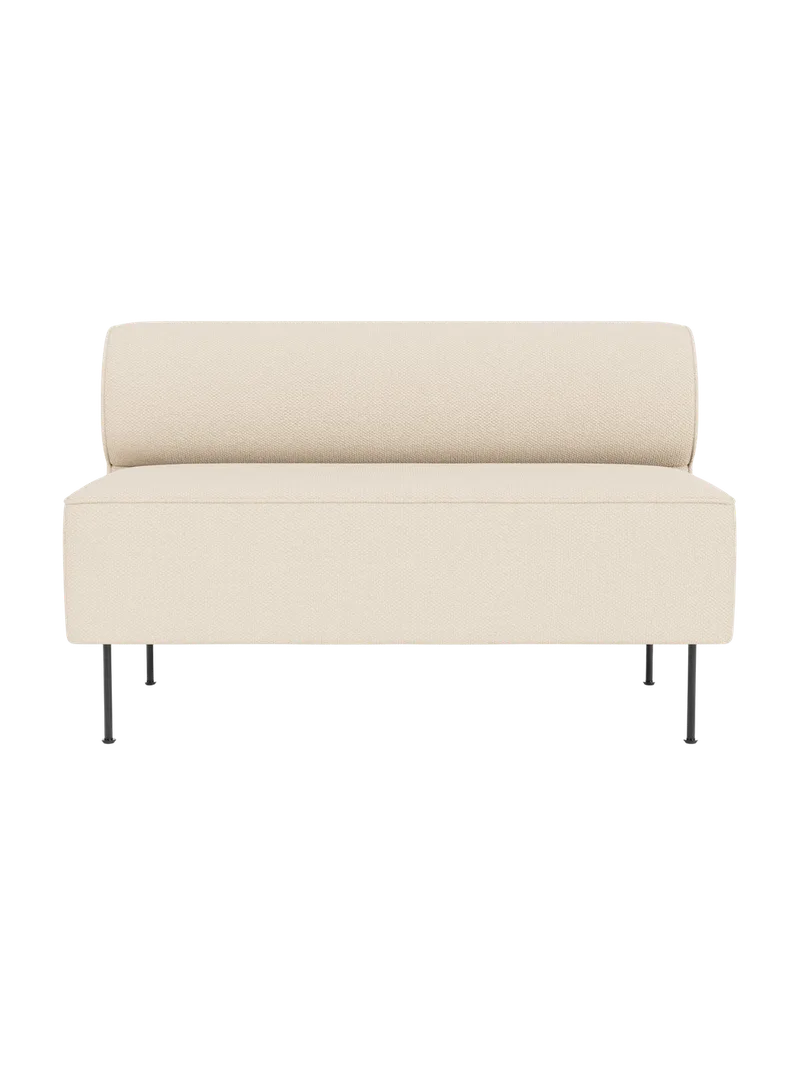 Eave Dining Sofa de Audo Copenhagen en 80 cm, Logan Jasmine, Open section modules – photo du produit 7 sur 18