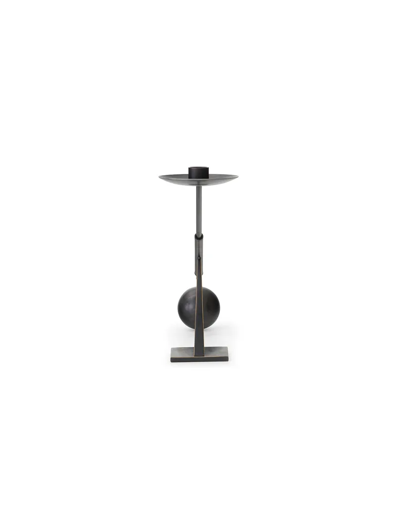 Interconnect Candle Holder, Small van Audo Copenhagen in Stainless Steel – productfoto 15 van 16