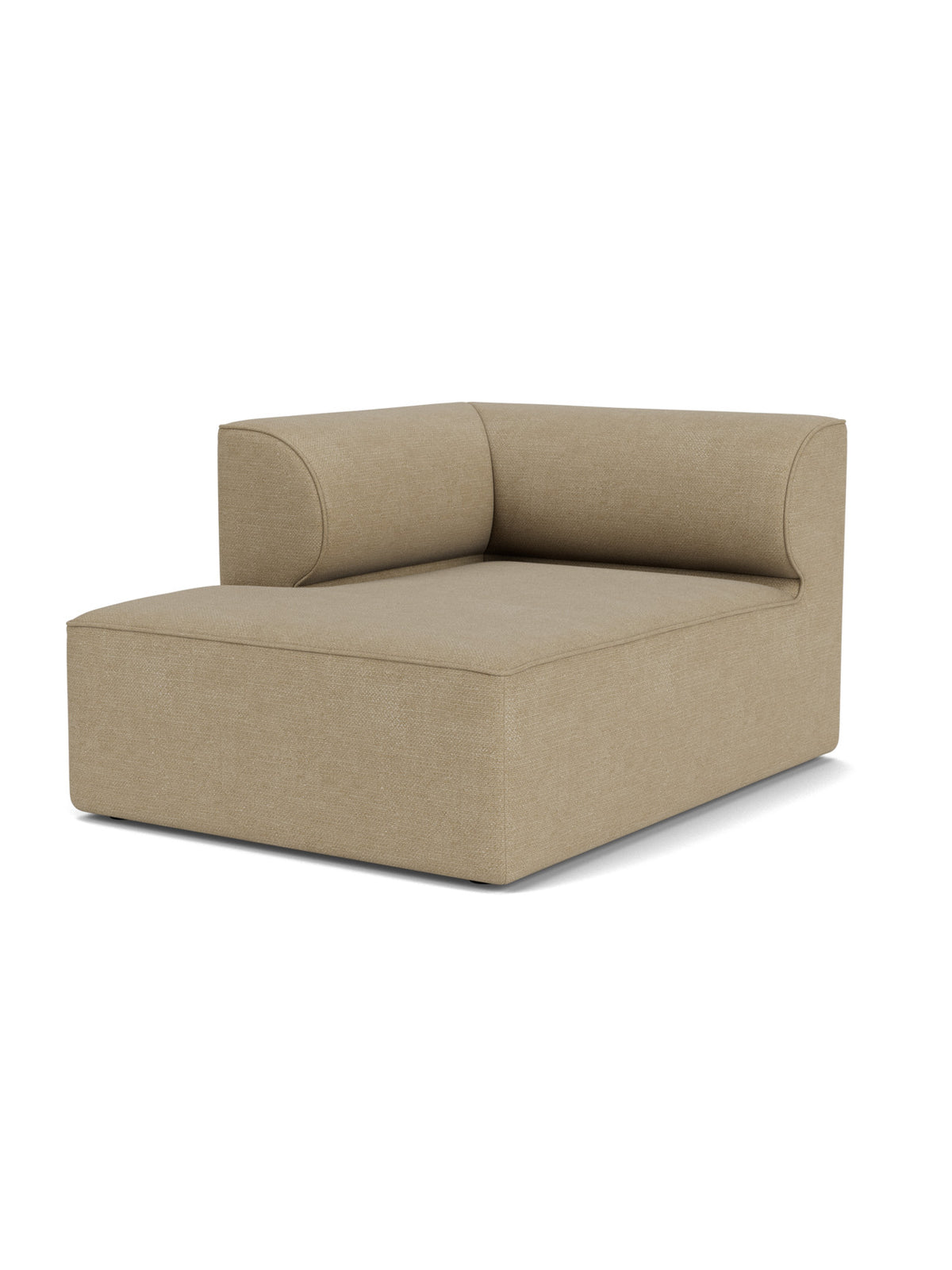 Eave Modular Sofa by Audo Copenhagen in Left corner, Audo Bouclé 02, 96, Chaise Longue – product photo