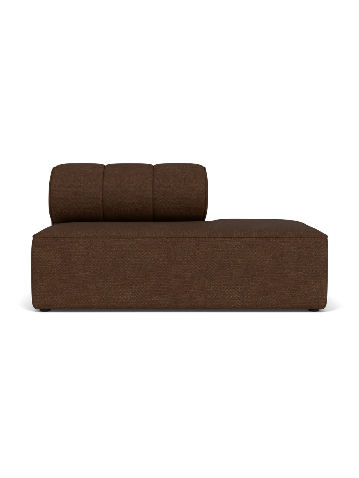 Eave Seamline Modular Sofa von Audo Copenhagen in Right end, Audo Bouclé 07, 86, Open End – Produktfoto