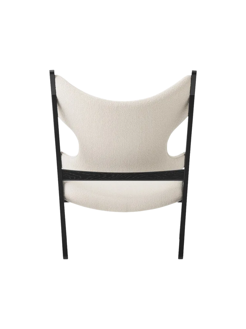 Knitting Lounge Chair by Audo Copenhagen in Black Oak – product photo 9 of 10