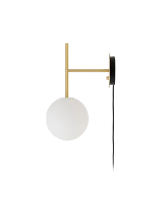 TR Bulb von Audo Copenhagen in Brushed Brass, Suspended Wall Lamp – Produktfoto 19 von 20