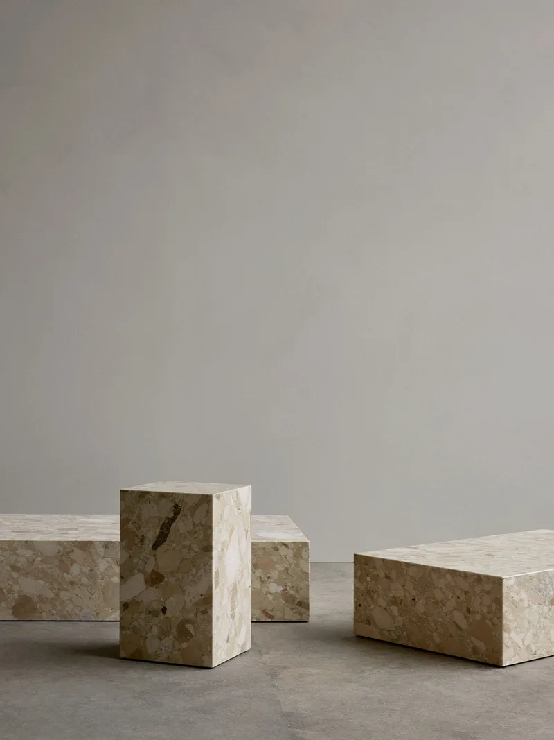 Plinth Grand by Audo Copenhagen in Carrara Marble – interior photo 5 of 12