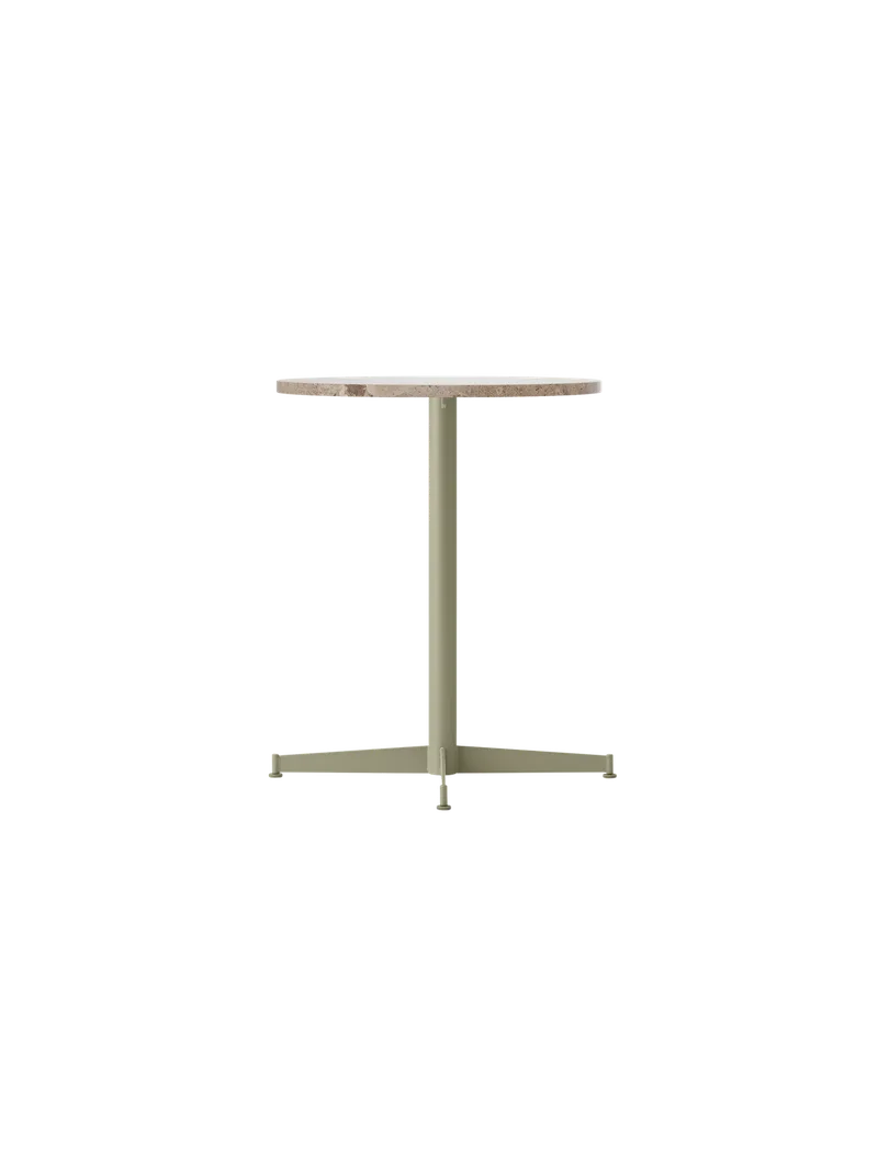 Nook Dining Table van Audo Copenhagen in Ø80 cm, Ivory, Kunis Breccia Stone – productfoto 41 van 47