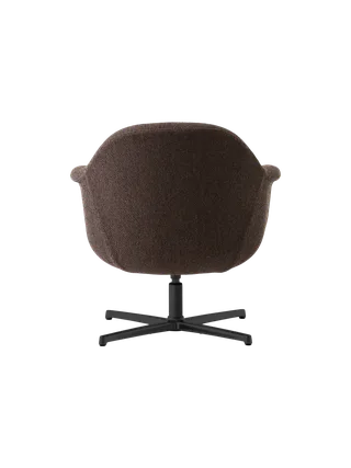 Harbour Lounge Chair, Star Base van Audo Copenhagen in Polished Aluminium, Baena 15, Swivel – productfoto 10 van 11