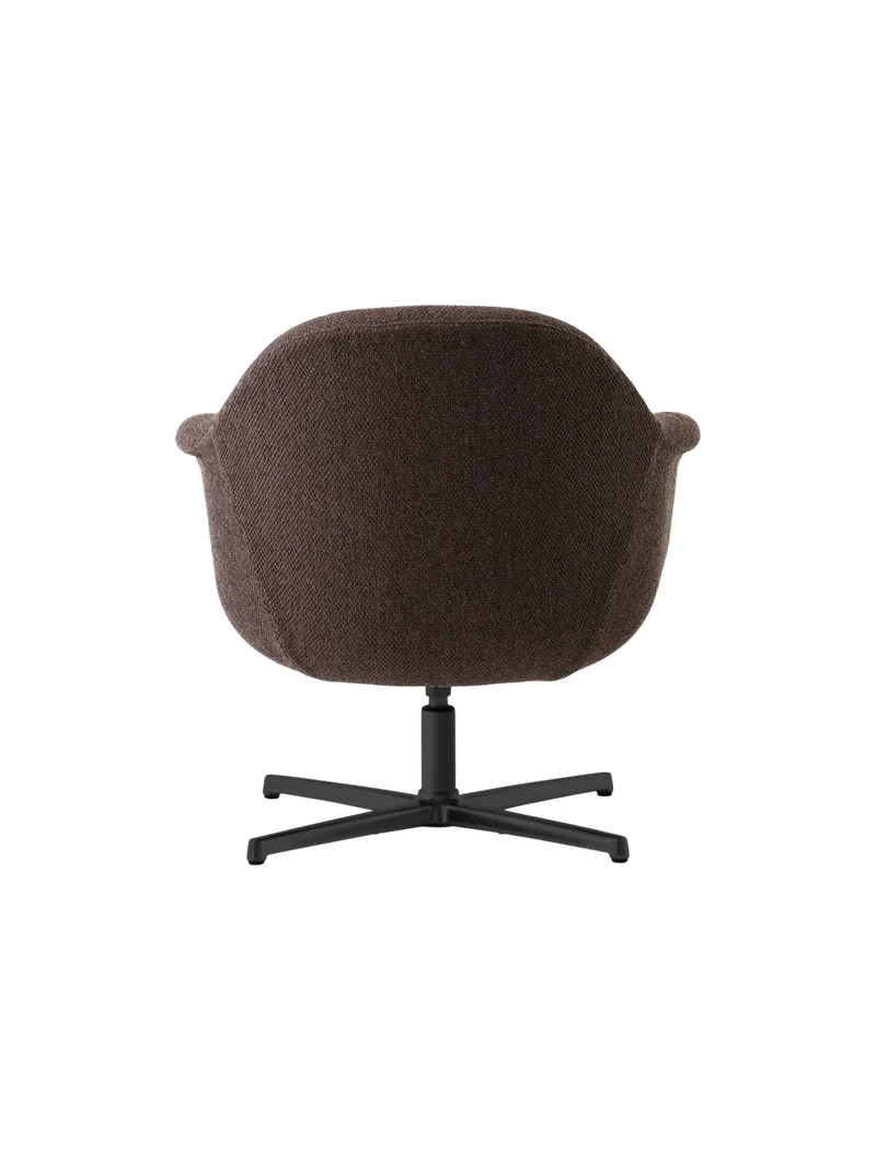 Harbour Lounge Chair, Star Base van Audo Copenhagen in Polished Aluminium, Baena 15, Swivel – productfoto 10 van 11