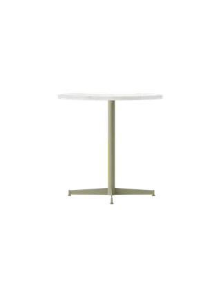 Nook Dining Table van Audo Copenhagen in Ø80 cm, Ivory, Kunis Breccia Stone – productfoto 15 van 47