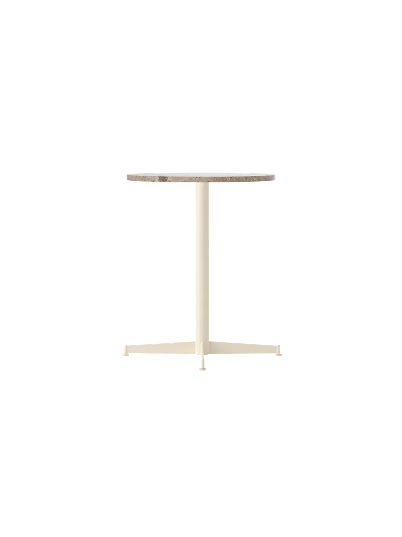 Nook Dining Table van Audo Copenhagen in Ø80 cm, Ivory, Kunis Breccia Stone – productfoto 37 van 47