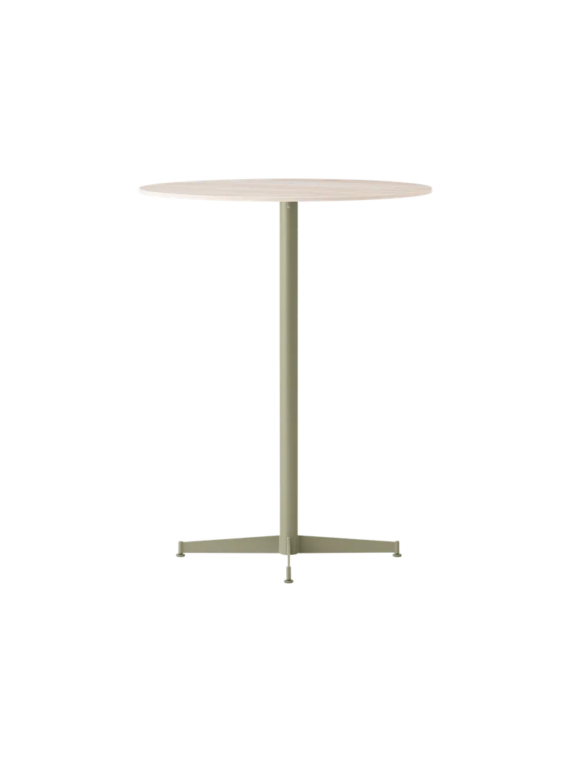 Nook Bar Table van Audo Copenhagen in 70 × 60 cm, Ivory, Kunis Breccia Stone – productfoto 10 van 43
