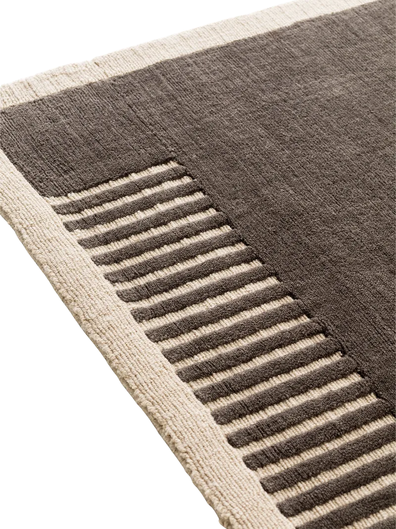 Duomo Rug van Audo Copenhagen in 200x300 cm, Limestone Beige – sfeerfoto 5 van 10