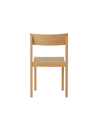 Mauro Dining Chair van Audo Copenhagen in Wood Seat, Natural Oak – productfoto 20 van 28