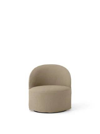 Tearoom Lounge Chair, w. Swivel w. Loose Cover van Audo Copenhagen in Logan Jasmine – productfoto 3 van 8