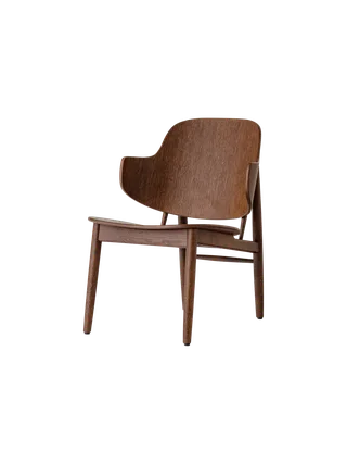 The Penguin Wooden Lounge Chair van Audo Copenhagen in Natural Oak – productfoto 5 van 7