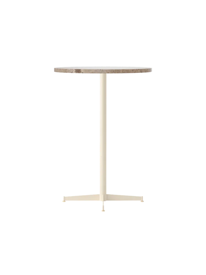 Nook Bar Table van Audo Copenhagen in 70 × 60 cm, Ivory, Kunis Breccia Stone – productfoto 4 van 43