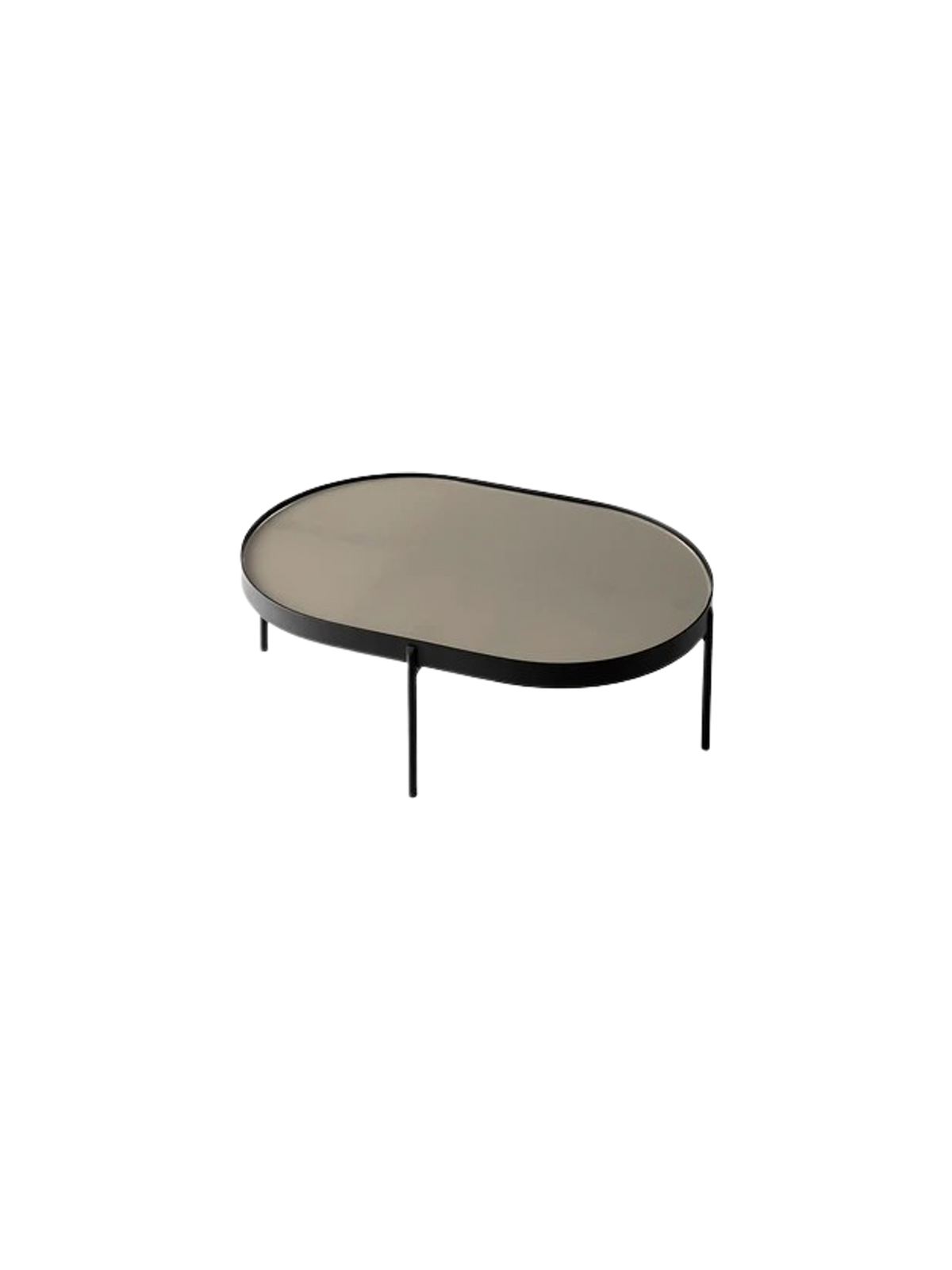 NoNo Table by Audo Copenhagen in Small / Beige Glass – product photo